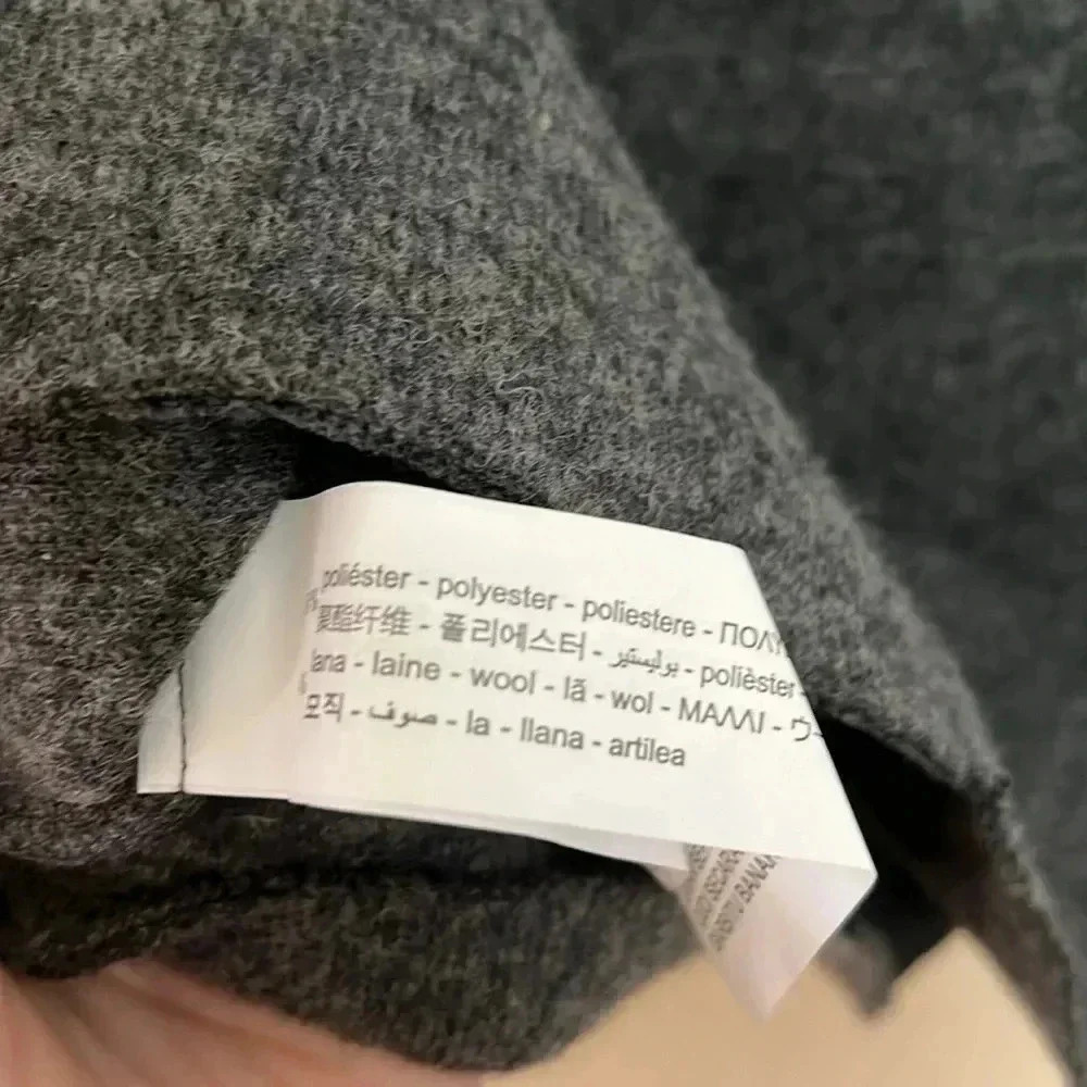 (14) Zara wool cropped sleeveless sweater - Picture 3 of 3